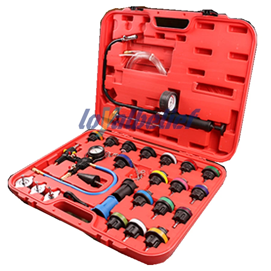 28Pcs Universal Radiator Press - đánh giá và giá Radiator Pressure Tester
