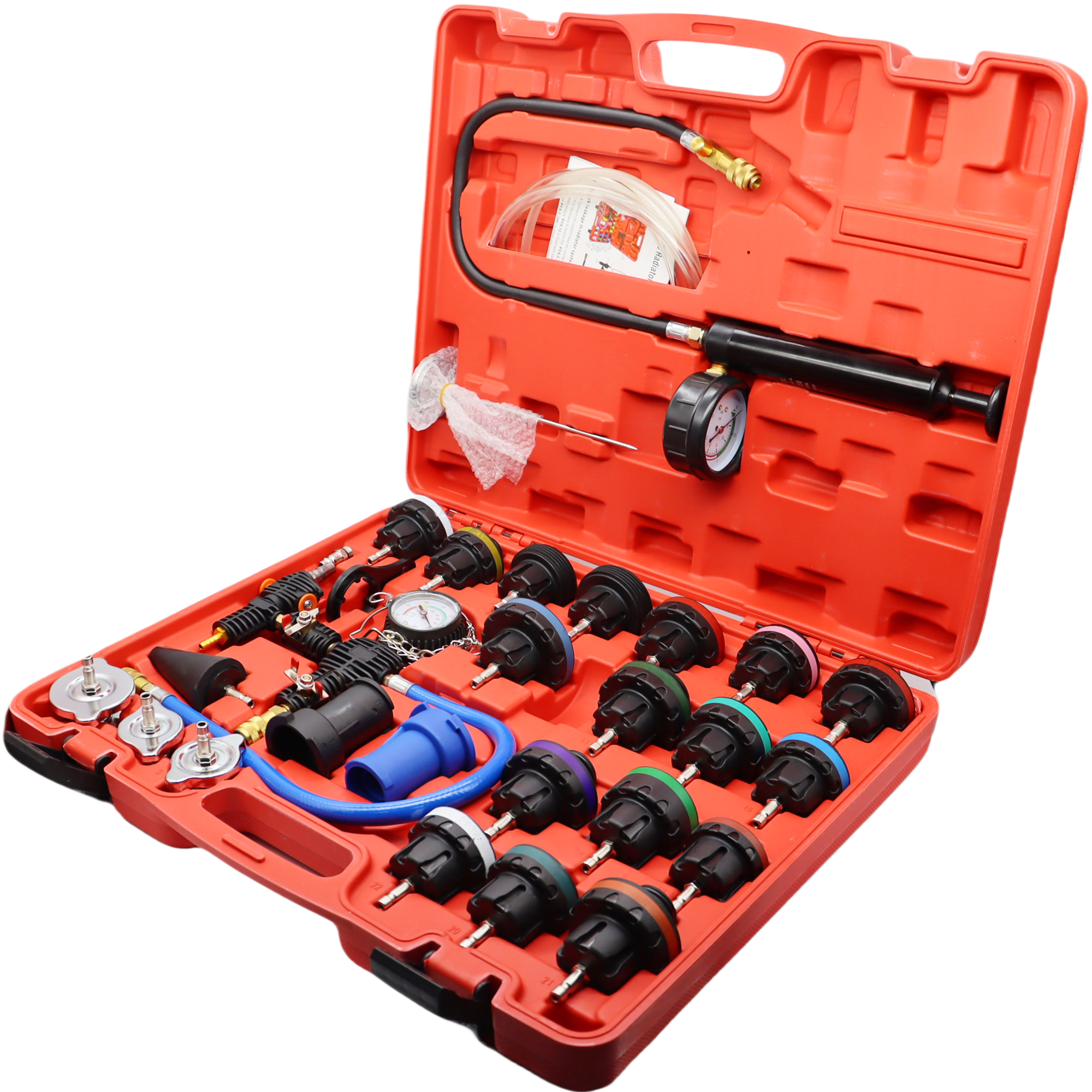 28Pcs Universal Radiator Press - đánh giá và giá Radiator Pressure Tester