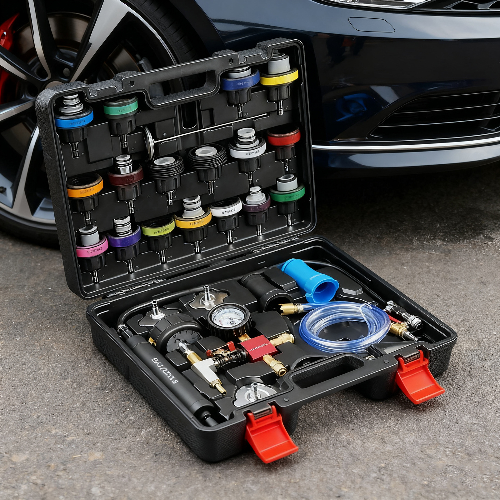 Coolant Vacuum Refill Tool Kit - đánh giá và giá Radiator Pressure Tester