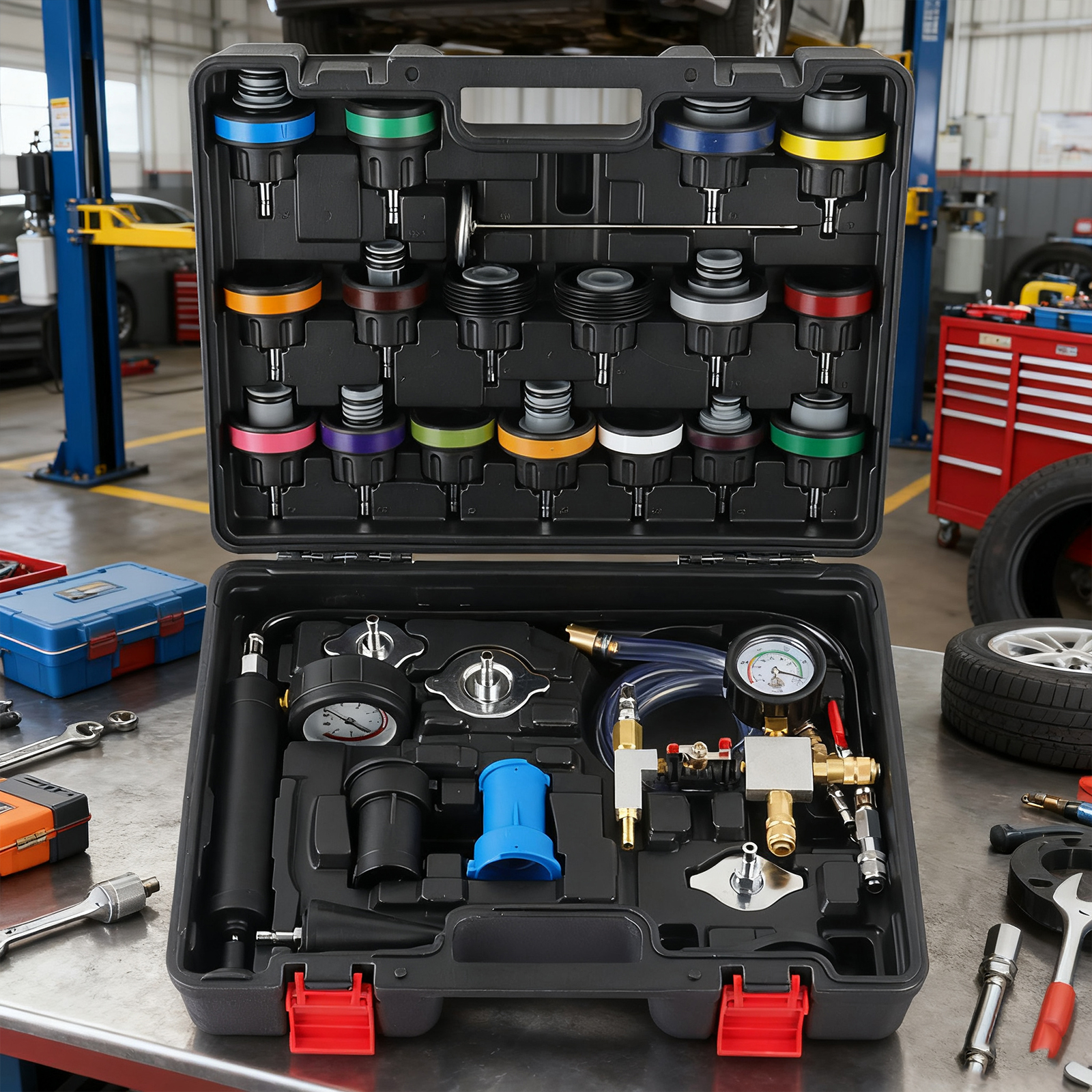 Coolant Vacuum Refill Tool Kit - đánh giá và giá Radiator Pressure Tester