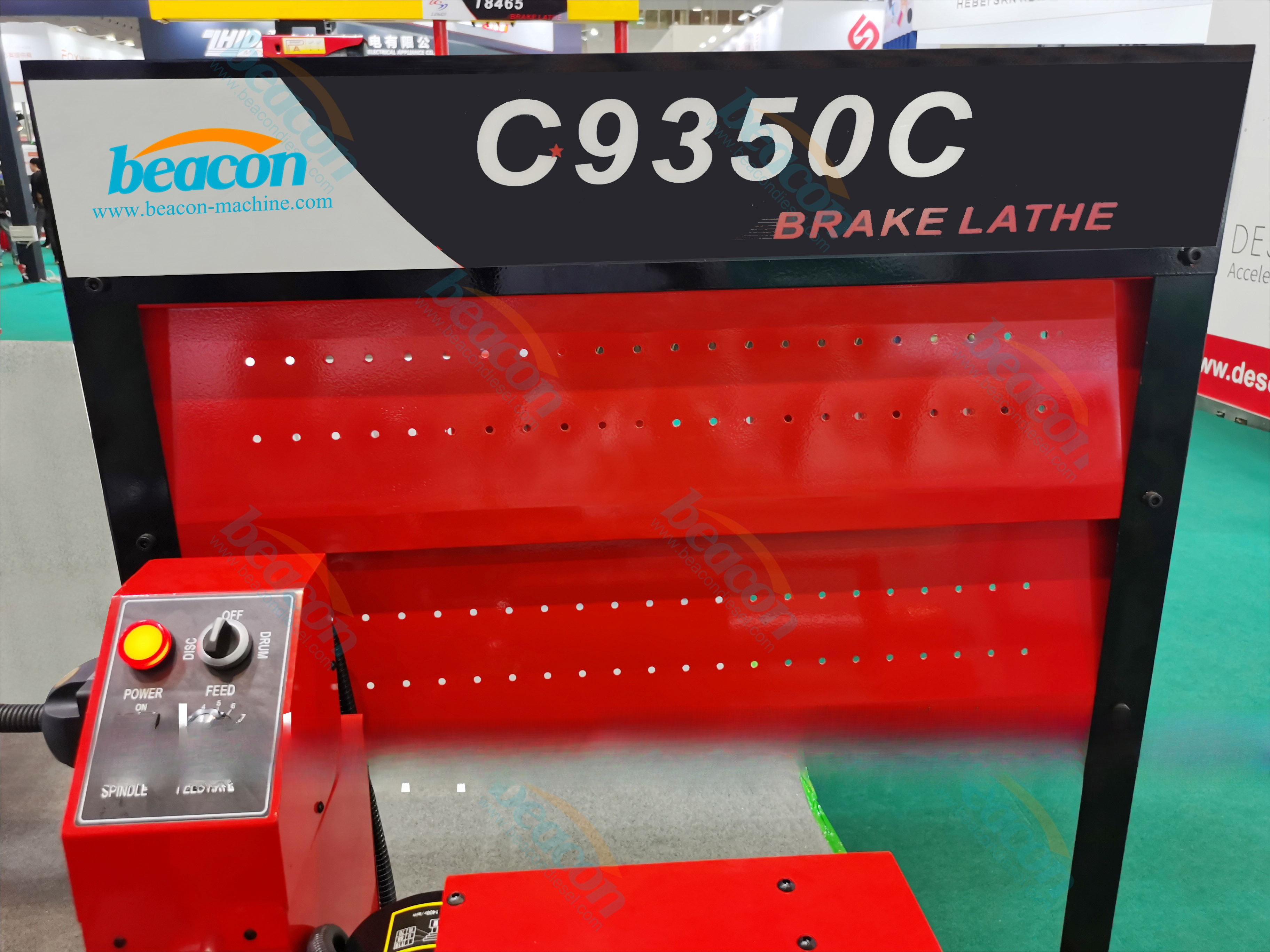 Auto C9350C on Car Brake Disc  - đánh giá và giá Brake Drum Lathe