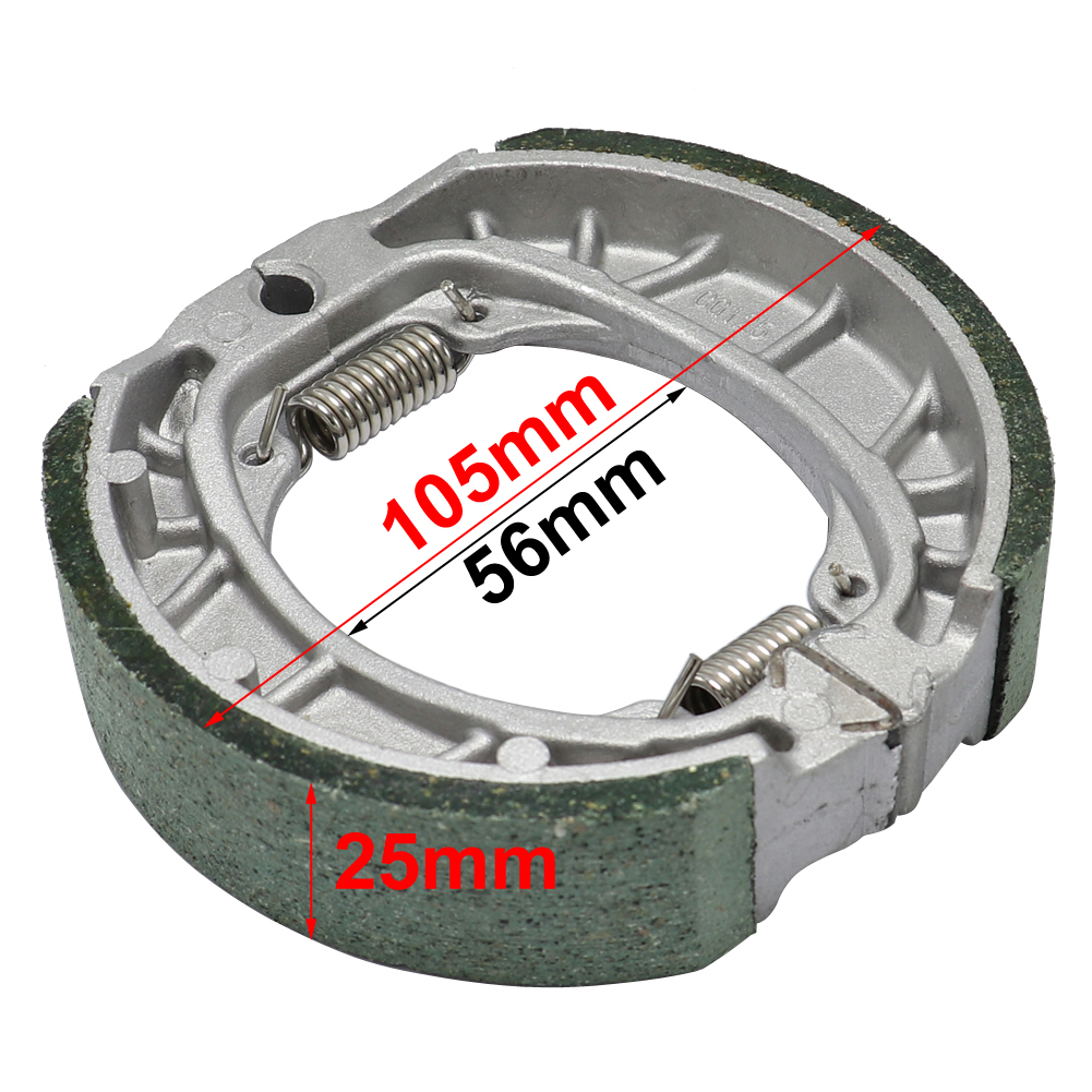 Rear Brake Shoe Drum Set 105MM - đánh giá và giá Brake Drum Lathe