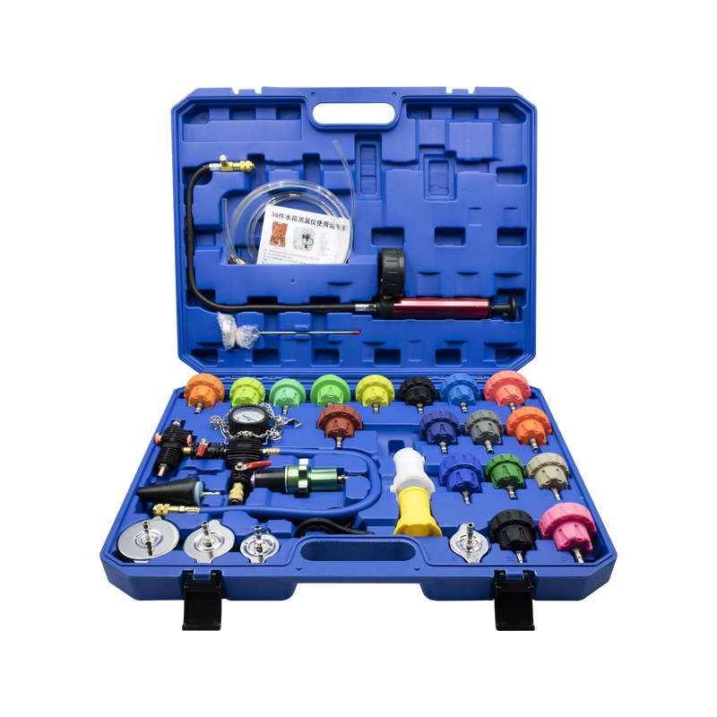 34Pcs Universal Radiator Press - đánh giá và giá Radiator Pressure Tester